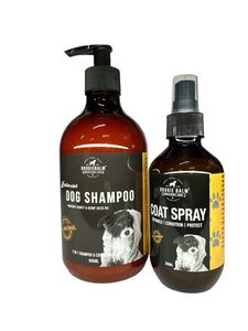 DoggieBalm Natural Manuka & Hemp Shampoo and Conditioner