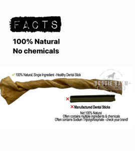 Kangaroo Skin Twists (10 Pack) Natural Dental Sticks!