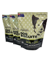 Load image into Gallery viewer, SKIN + COAT HEALTH FOR DOGS. NATURAL HEALTHY BISCUITS.