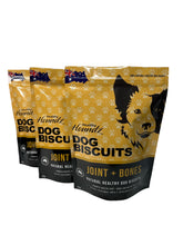 Load image into Gallery viewer, JOINT + BONES HEALTH FOR DOGS. NATURAL HEALTHY BISCUITS.