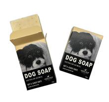 Load image into Gallery viewer, Natural Dog Soap Bar. Specially formulated for soft, smooth and radiant dog skin and coat.