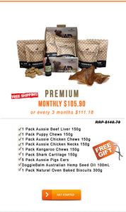 DoggieBalm Treats Subscription - Premium Box